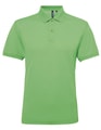 Heren Polo Asquith & Fox Polycotton Lime